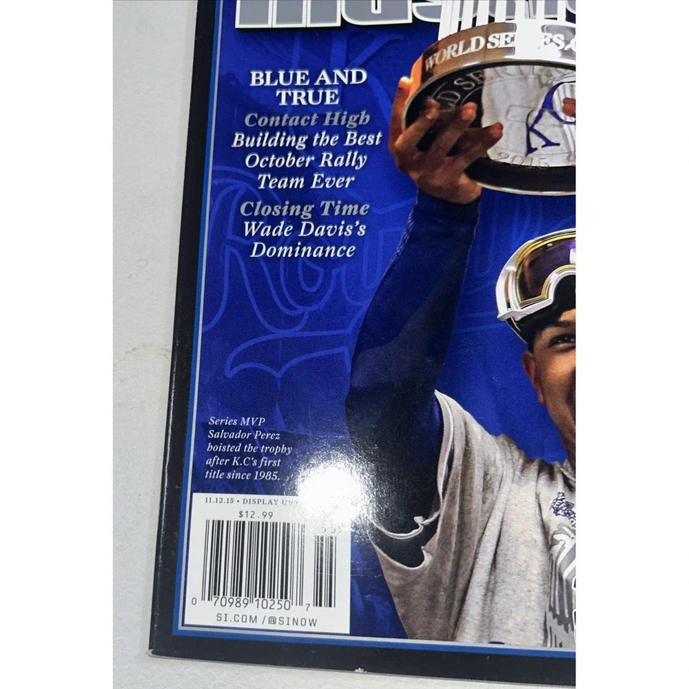 2014 & 2015 Sports Illustrated Kansas City Royals World‎ Series Magazines